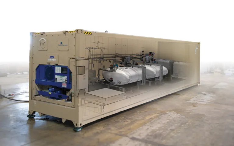 BioSAFE Engineering Mobilizes to Deliver a Deployable Chemical Effluent Disposal System