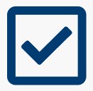 Icon representing system validation and commissioning processes